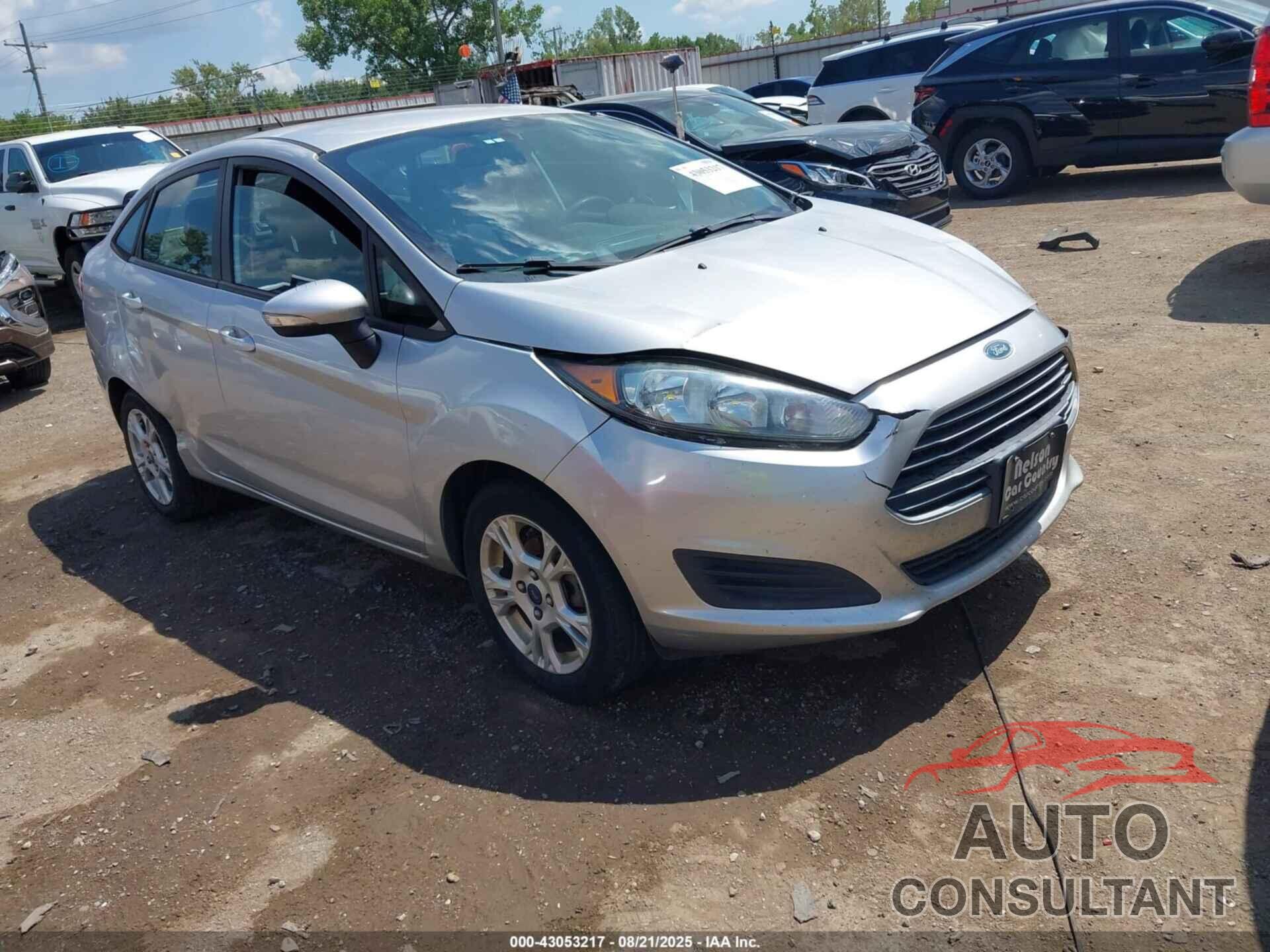 FORD FIESTA 2014 - 3FADP4BJ6EM106537