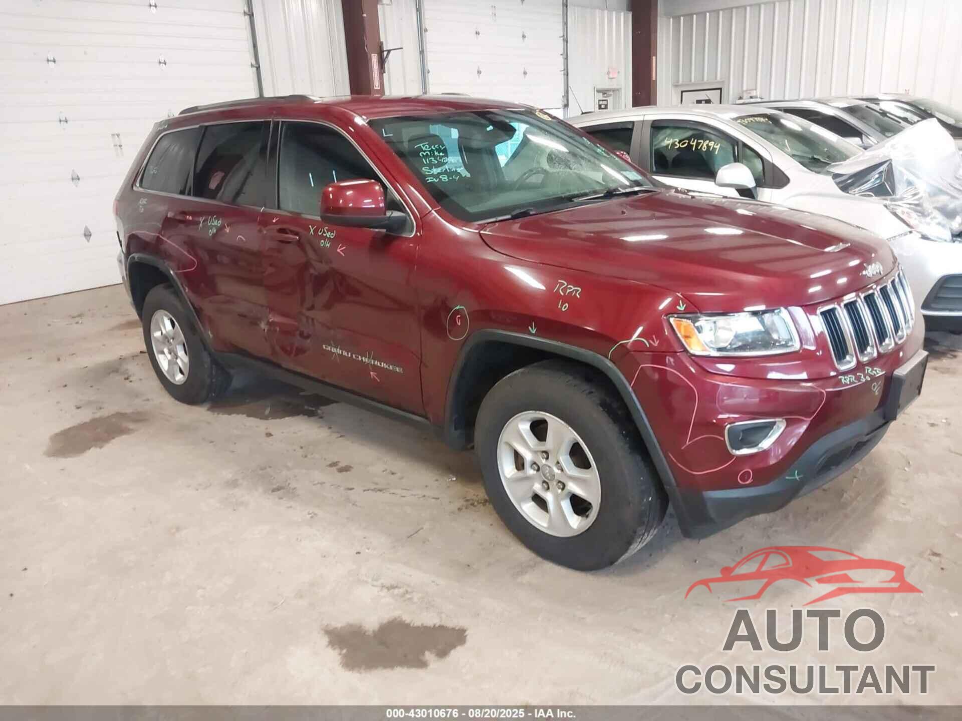 JEEP GRAND CHEROKEE 2016 - 1C4RJFAG5GC443191