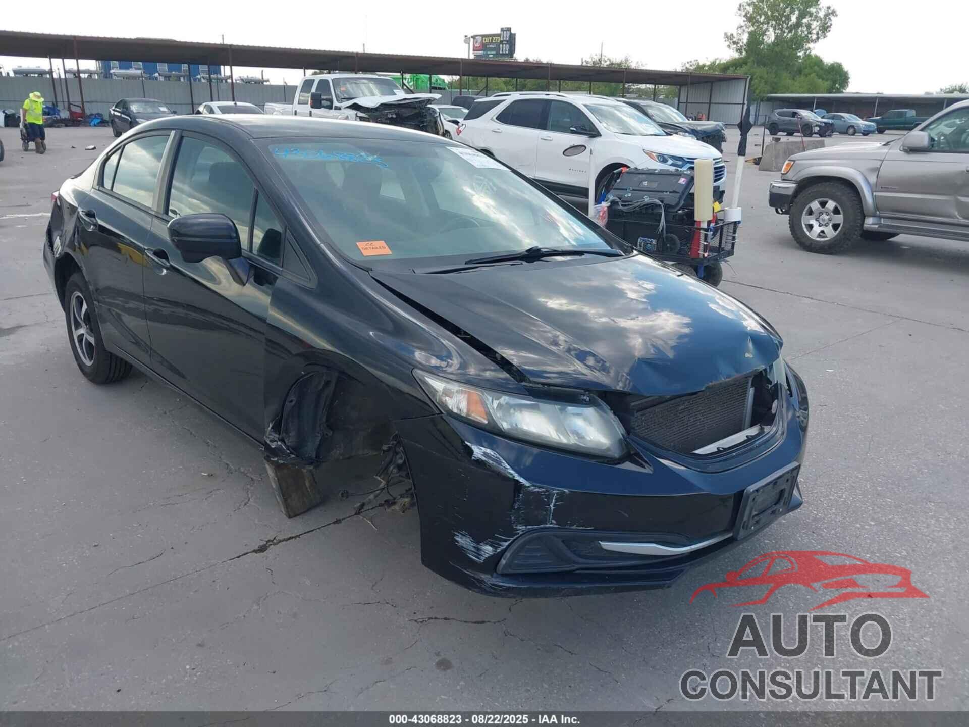 HONDA CIVIC 2015 - 19XFB2F7XFE217799
