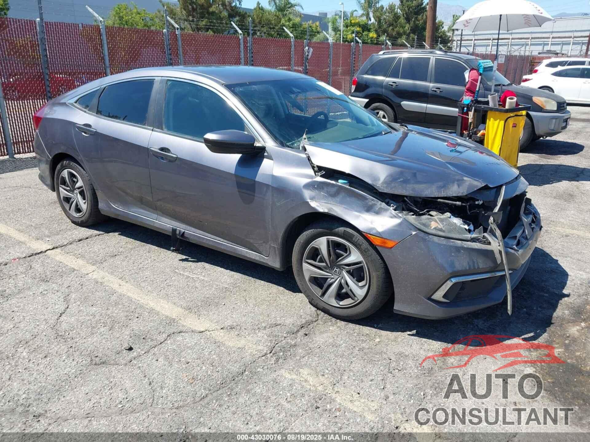 HONDA CIVIC 2020 - 19XFC2F64LE213909