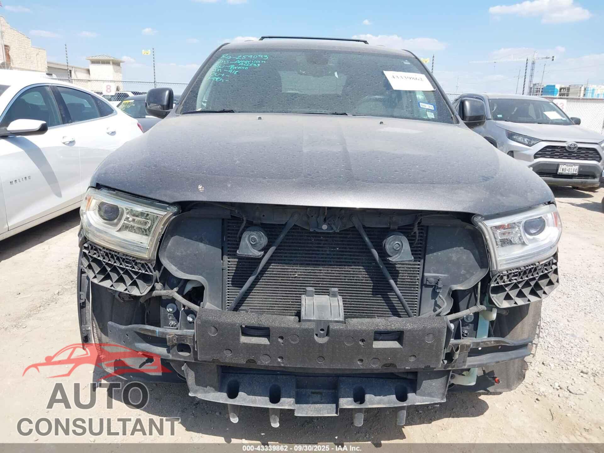 DODGE DURANGO 2014 - 1C4RDJAG1EC550567