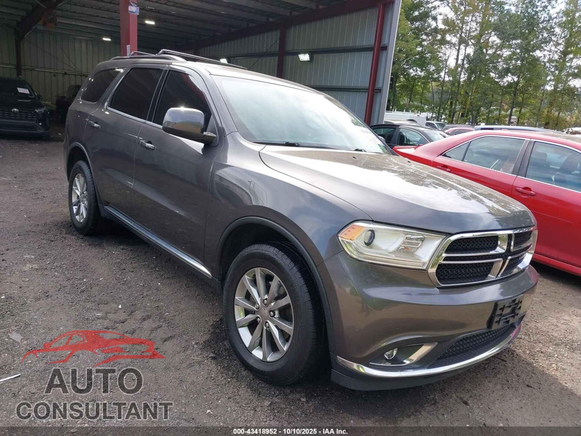 DODGE DURANGO 2017 - 1C4RDJAG3HC839874