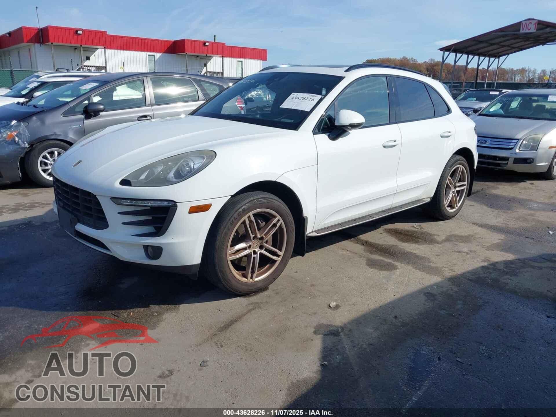 PORSCHE MACAN 2017 - WP1AB2A59HLB11997