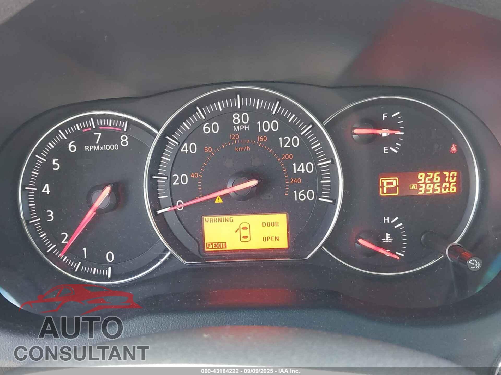 NISSAN MAXIMA 2011 - 1N4AA5AP5BC852345