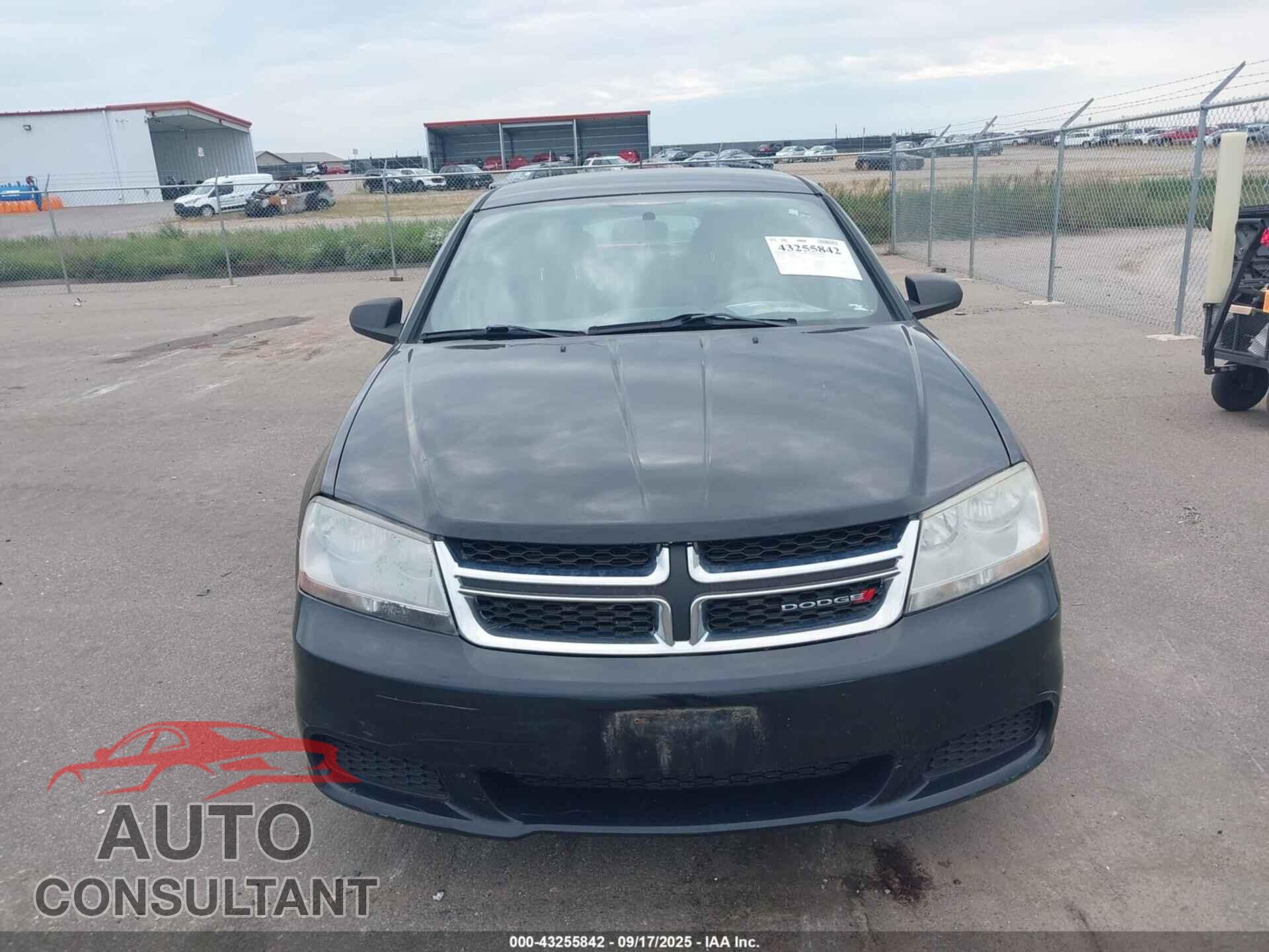 DODGE AVENGER 2013 - 1C3CDZAB3DN682990
