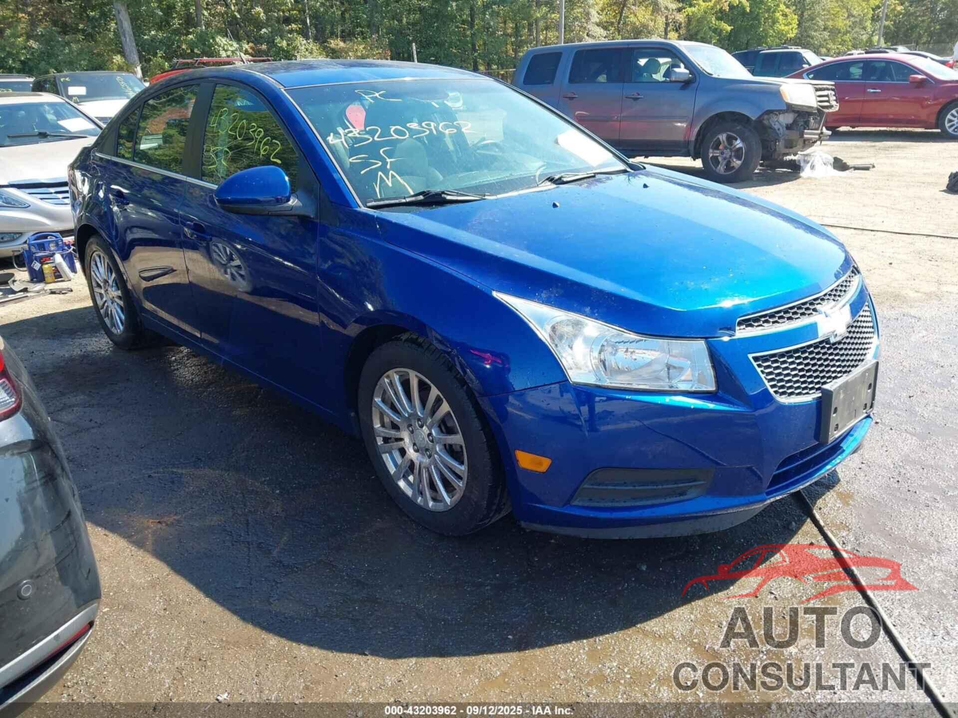 CHEVROLET CRUZE 2012 - 1G1PJ5SCXC7306353
