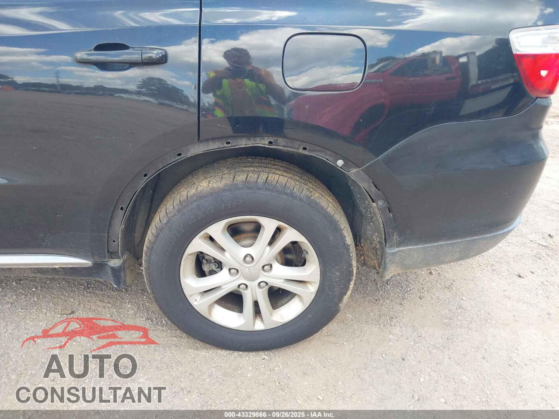 DODGE DURANGO 2011 - 1D4RD4GG6BC627974