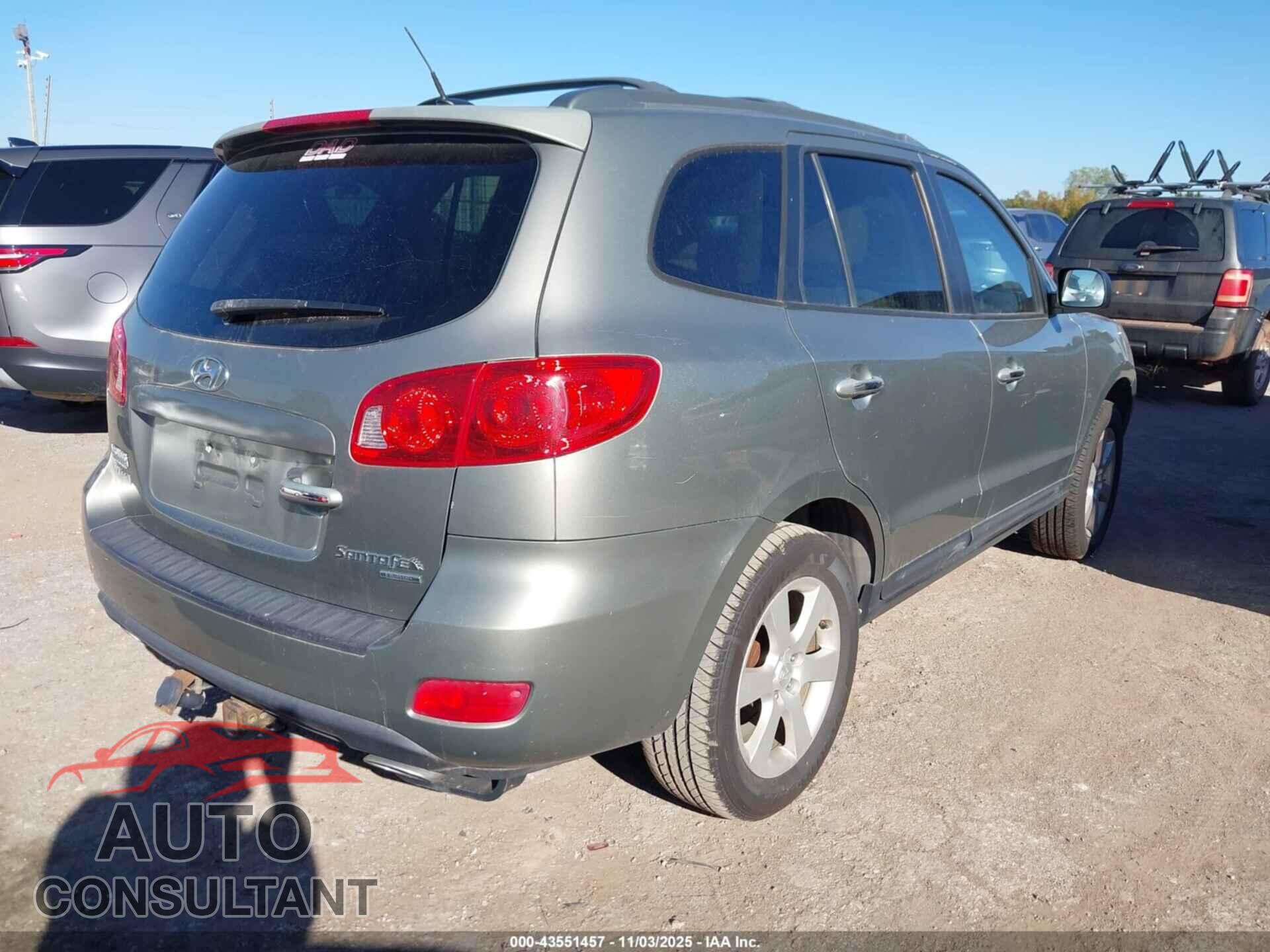HYUNDAI SANTA FE 2009 - 5NMSH13E09H257378