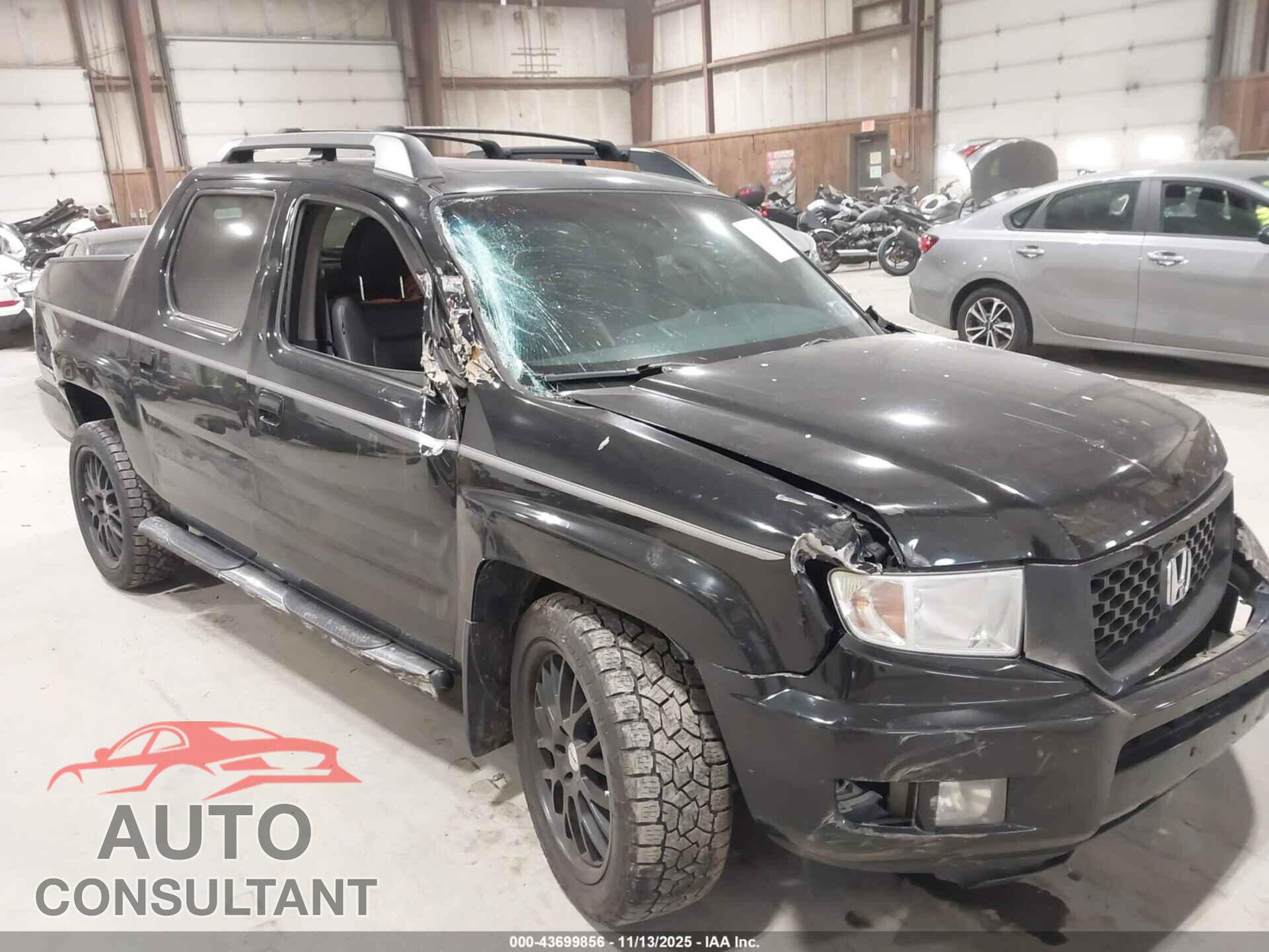 HONDA RIDGELINE 2012 - 5FPYK1F53CB458182