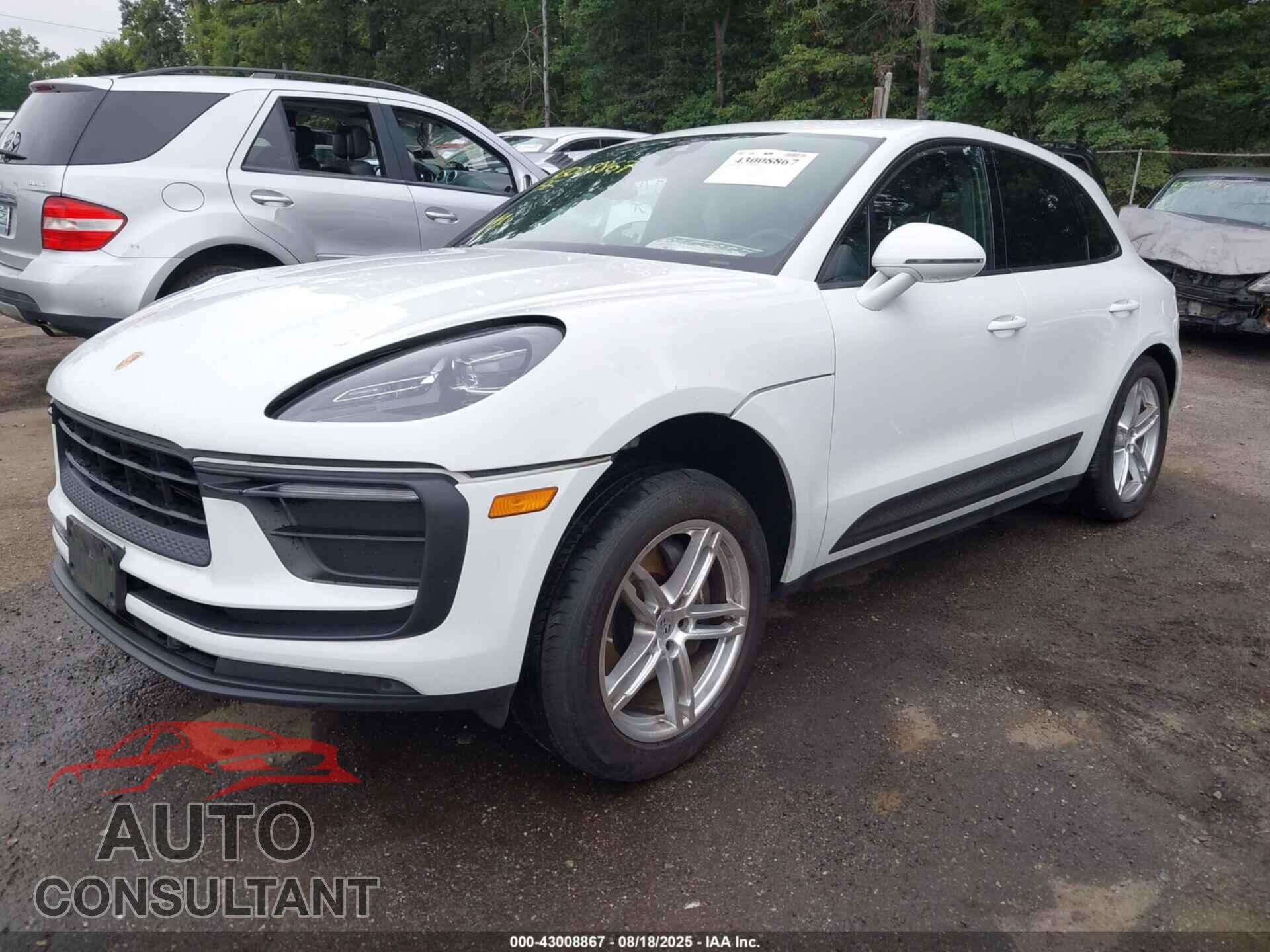 PORSCHE MACAN 2022 - WP1AA2A55NLB03491
