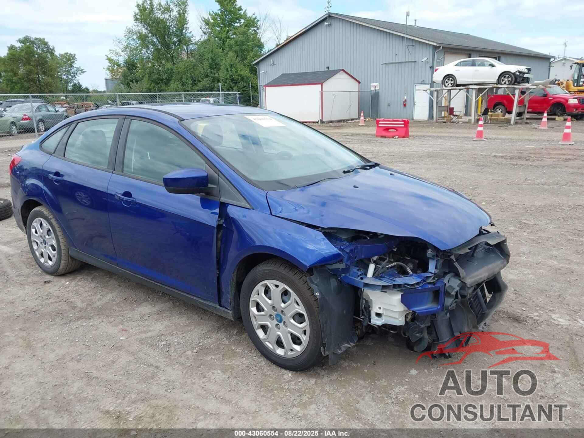 FORD FOCUS 2012 - 1FAHP3F25CL213558