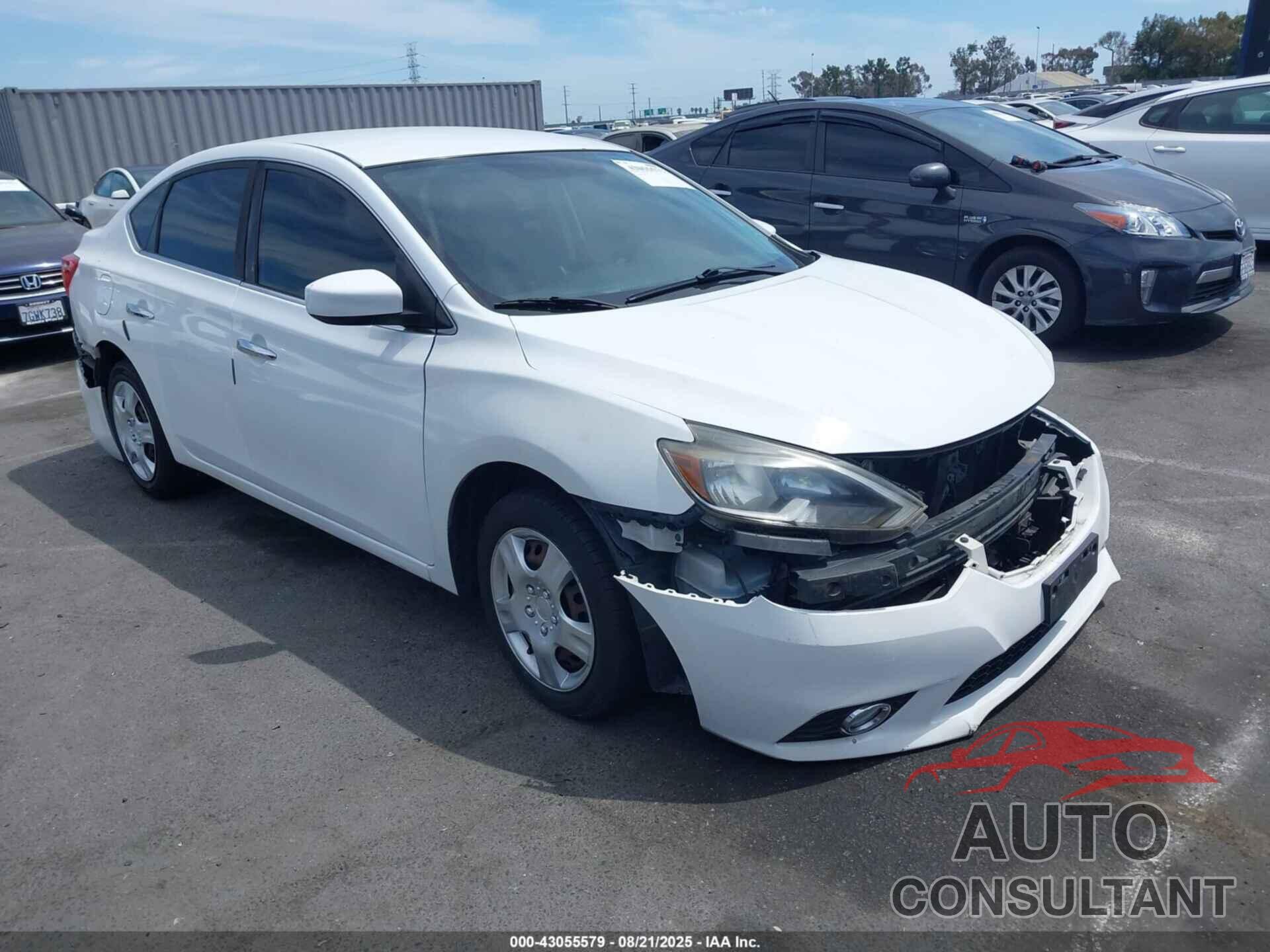 NISSAN SENTRA 2018 - 3N1AB7AP9JY240693