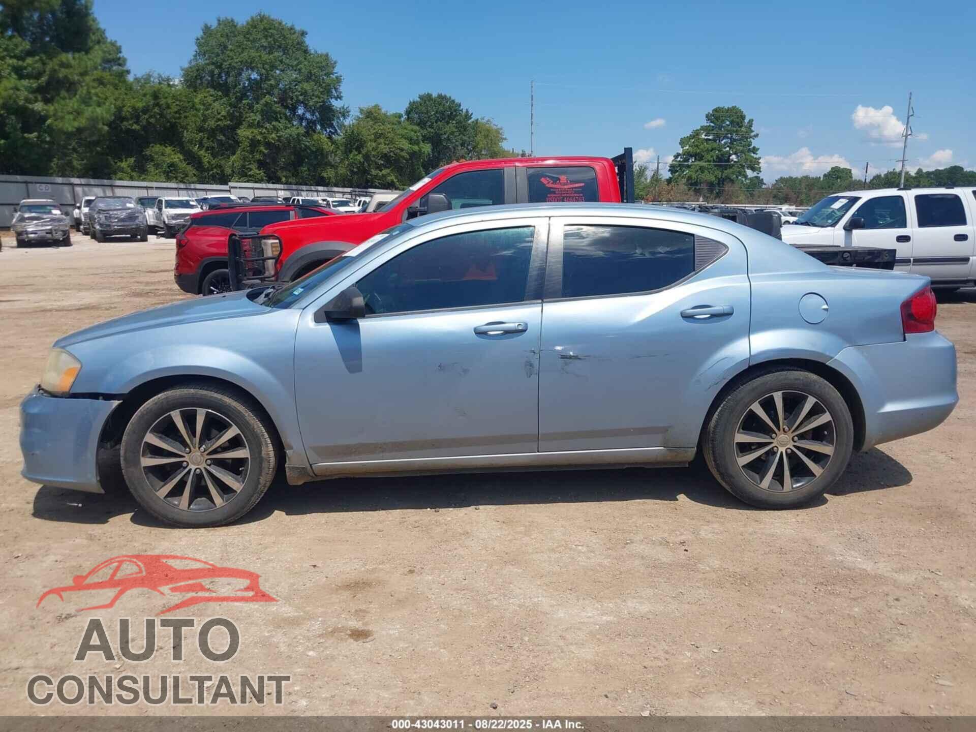 DODGE AVENGER 2013 - 1C3CDZAB2DN766704
