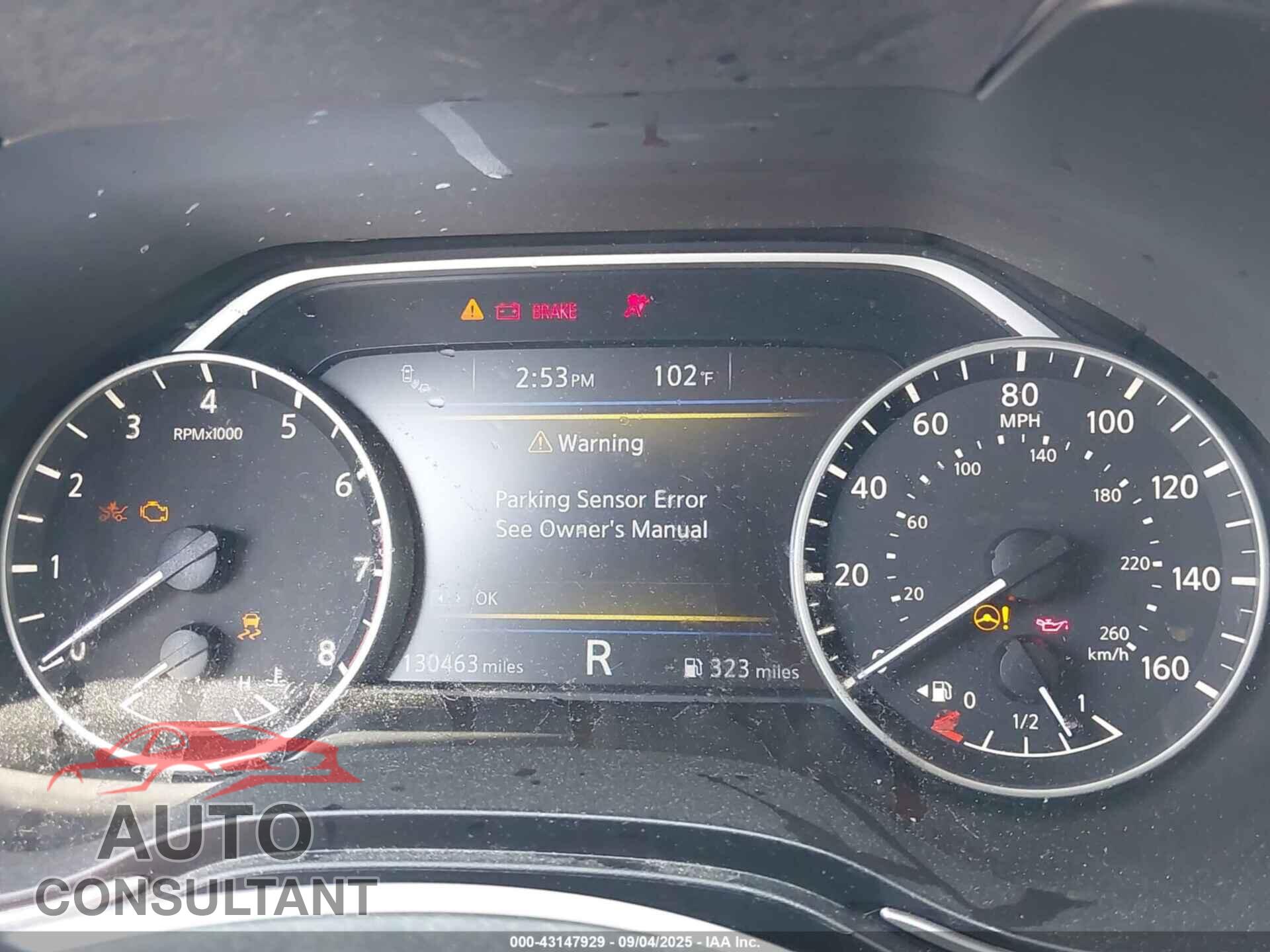 NISSAN MAXIMA 2017 - 1N4AA6AP5HC363197