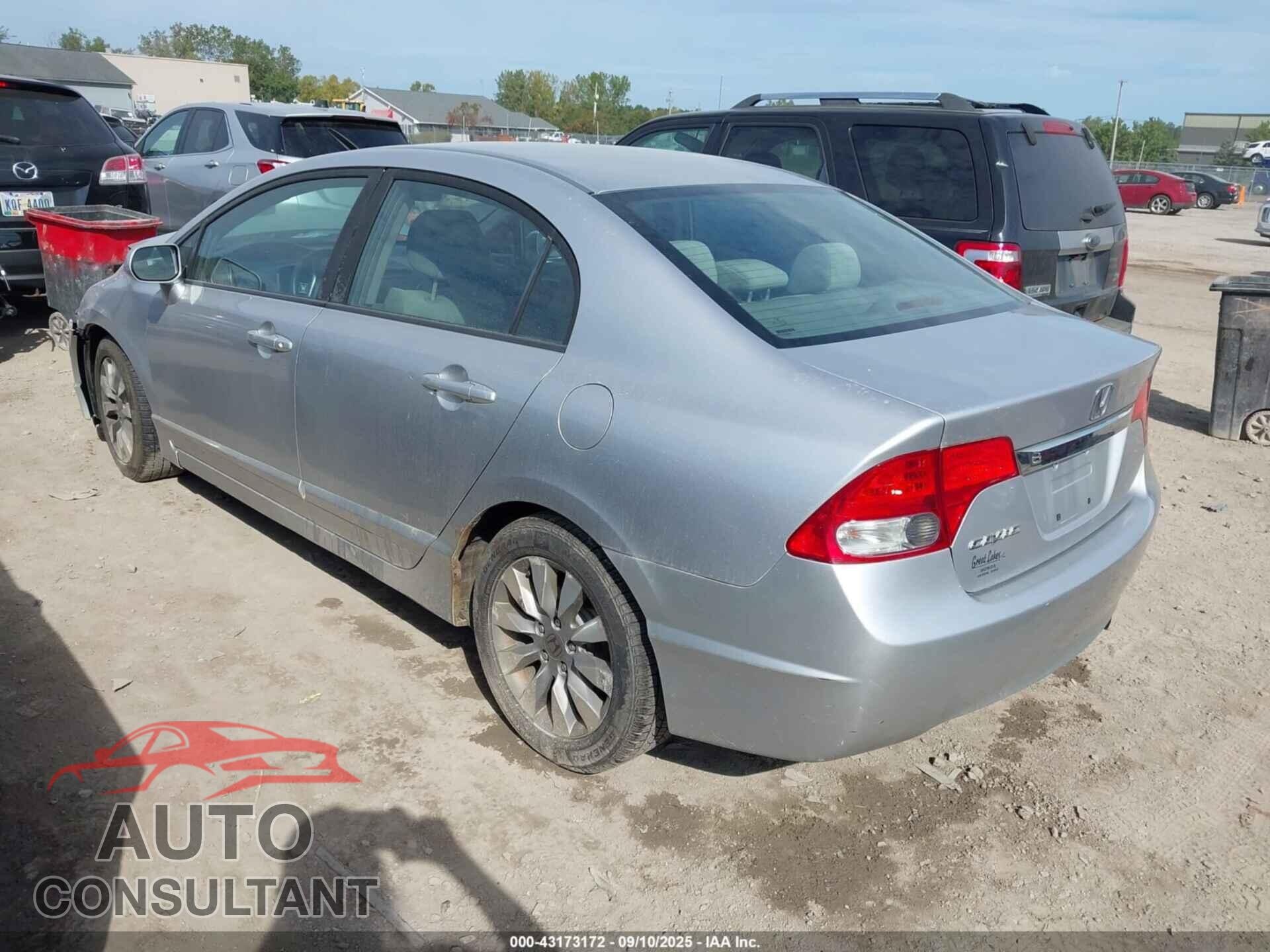 HONDA CIVIC 2011 - 19XFA1F85BE032687