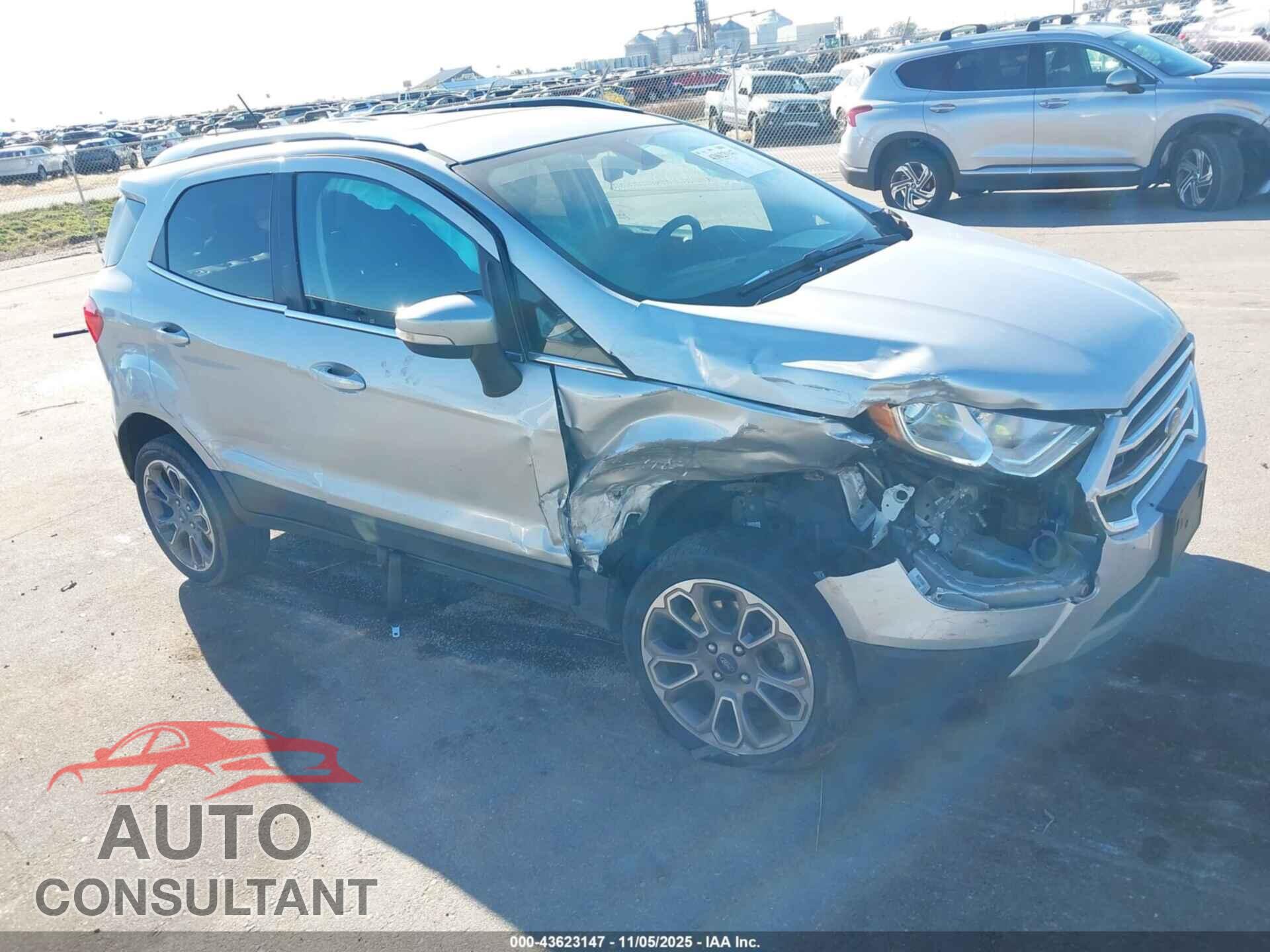 FORD ECOSPORT 2020 - MAJ6S3KL8LC323816