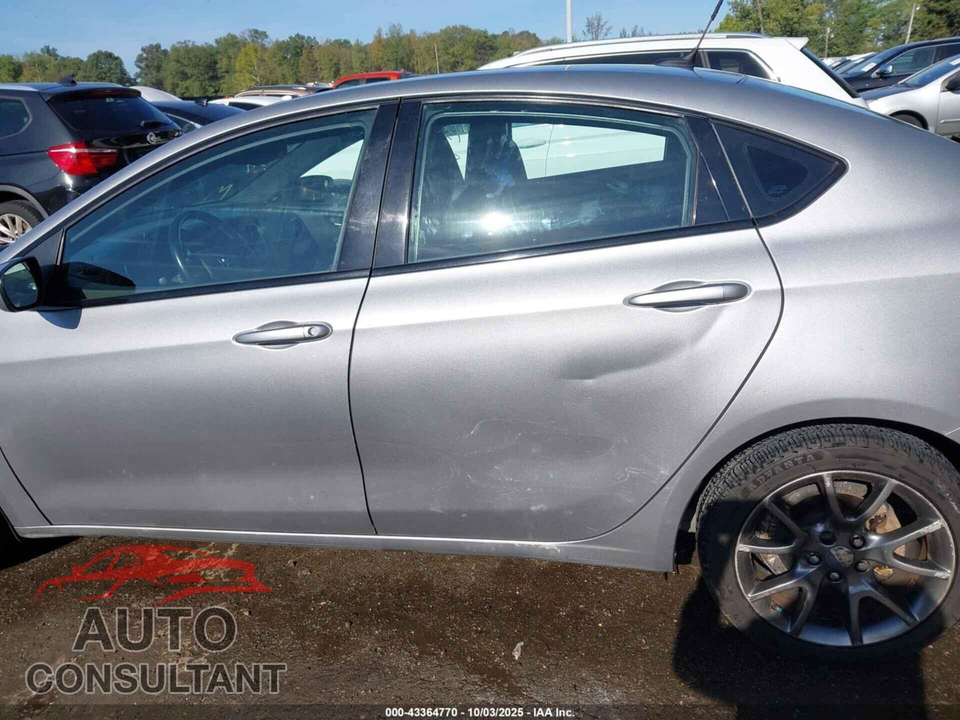 DODGE DART 2014 - 1C3CDFBB1ED909680
