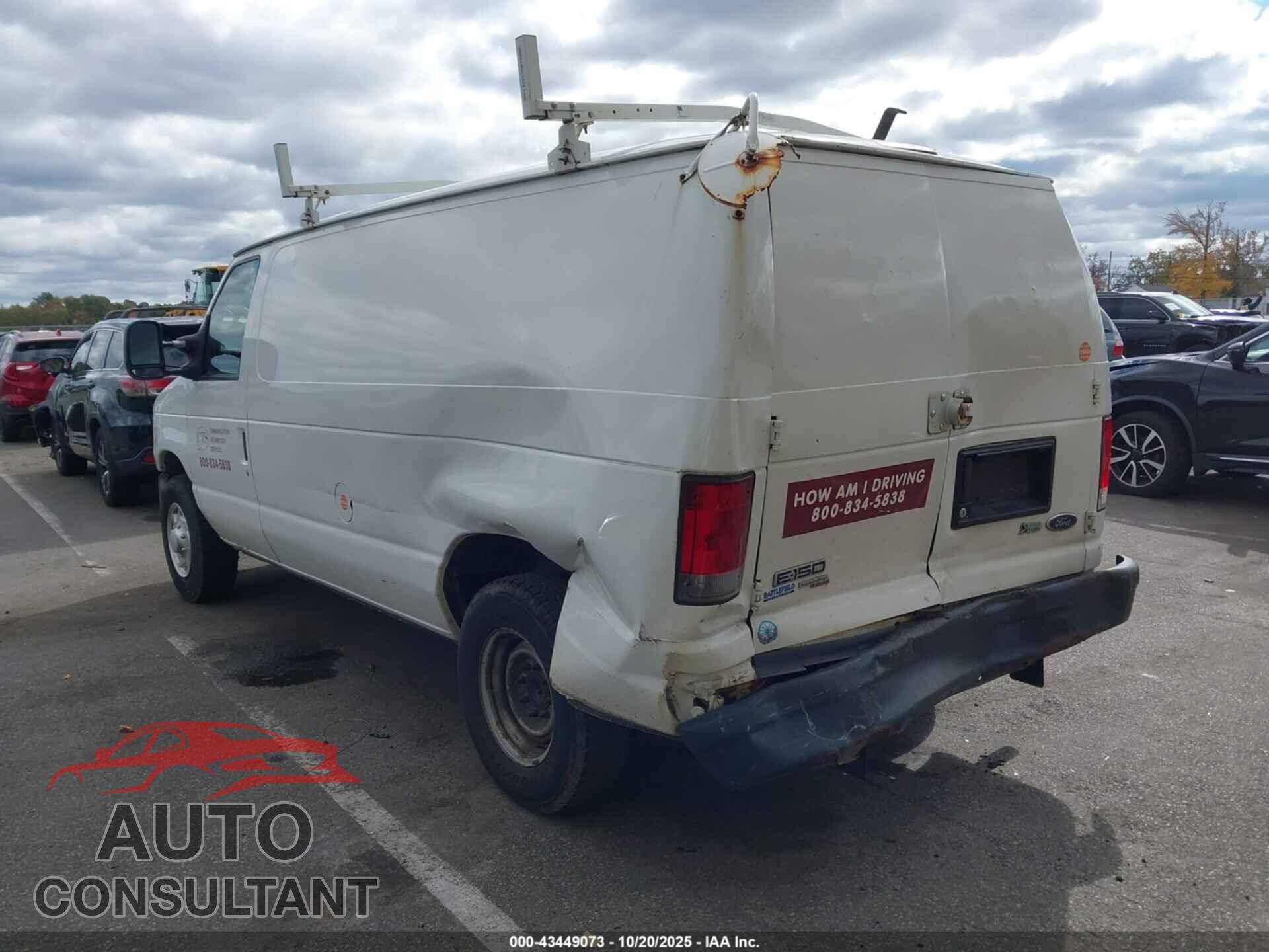 FORD E-150 2013 - 1FTNE1EW8DDB12120