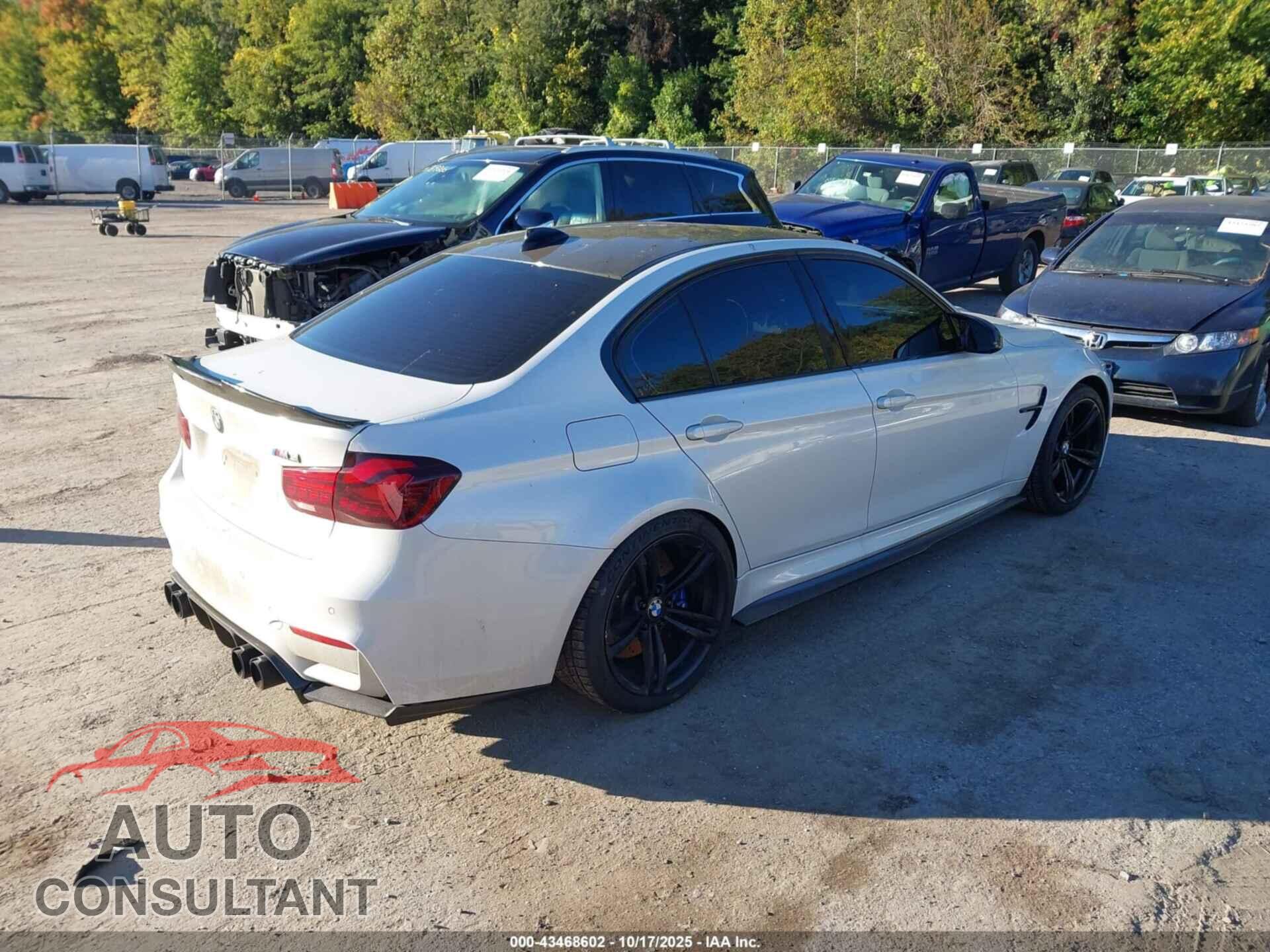 BMW M3 2015 - WBS3C9C53FP805175