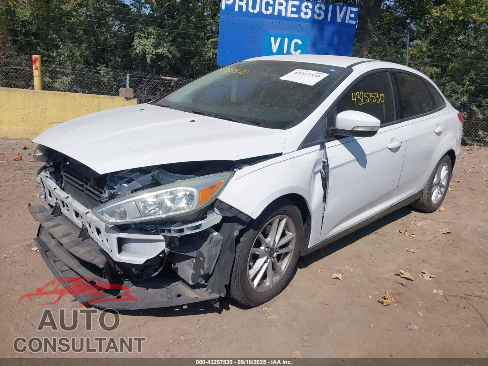 FORD FOCUS 2016 - 1FADP3F28GL404931