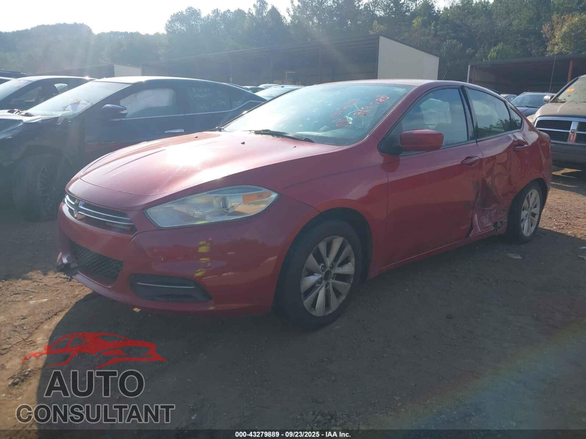 DODGE DART 2014 - 1C3CDFDH8ED919785