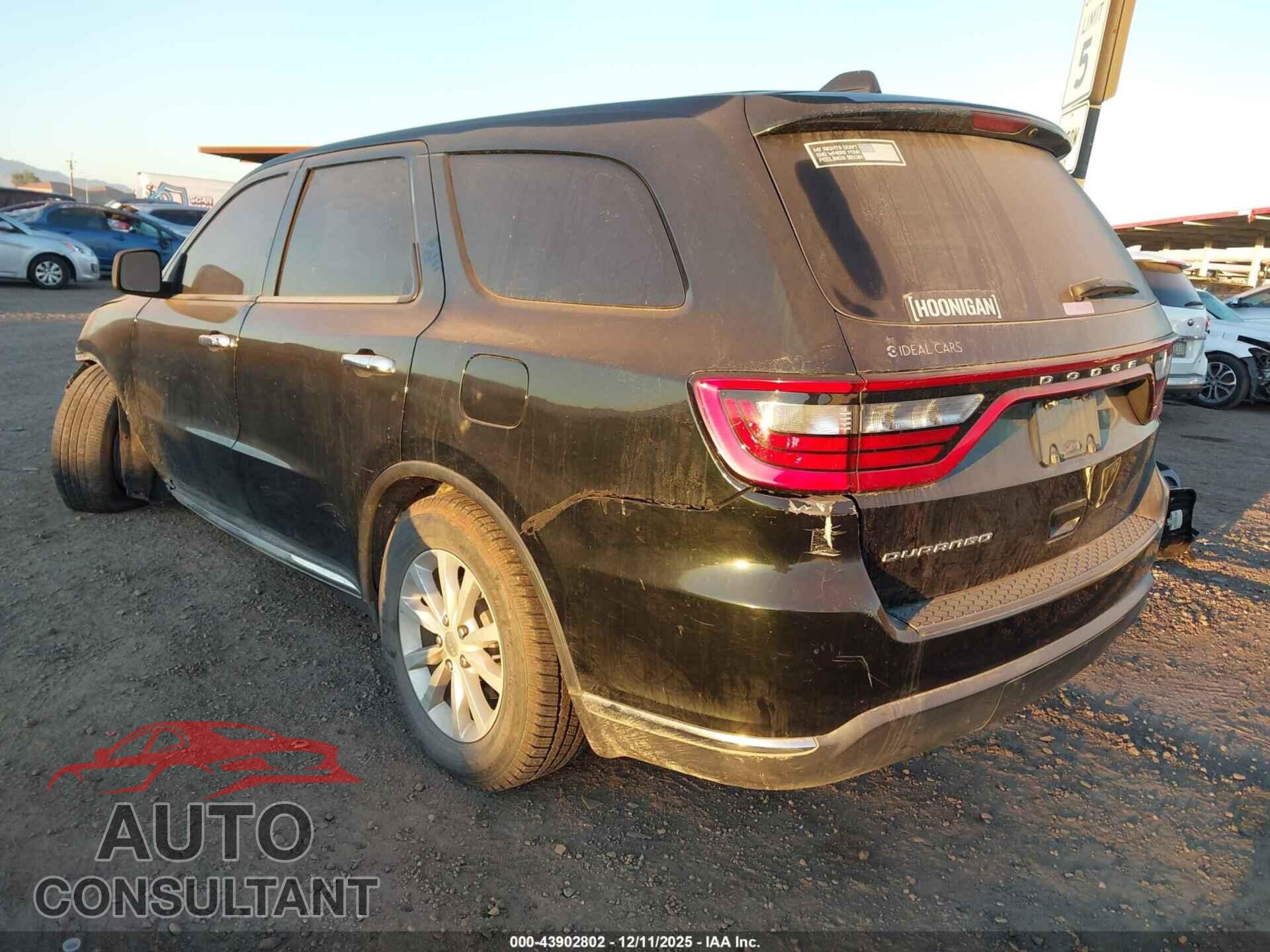 DODGE DURANGO 2015 - 1C4RDHAGXFC111815