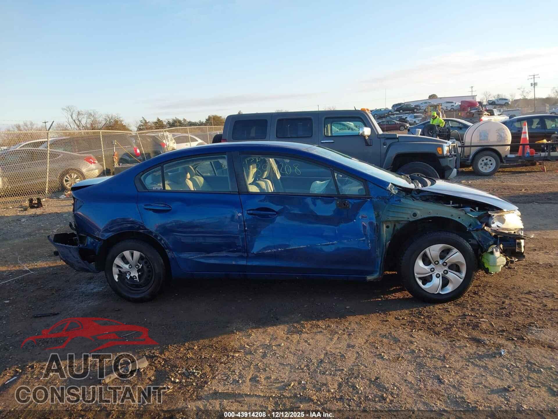 HONDA CIVIC 2012 - 19XFB2F53CE018362