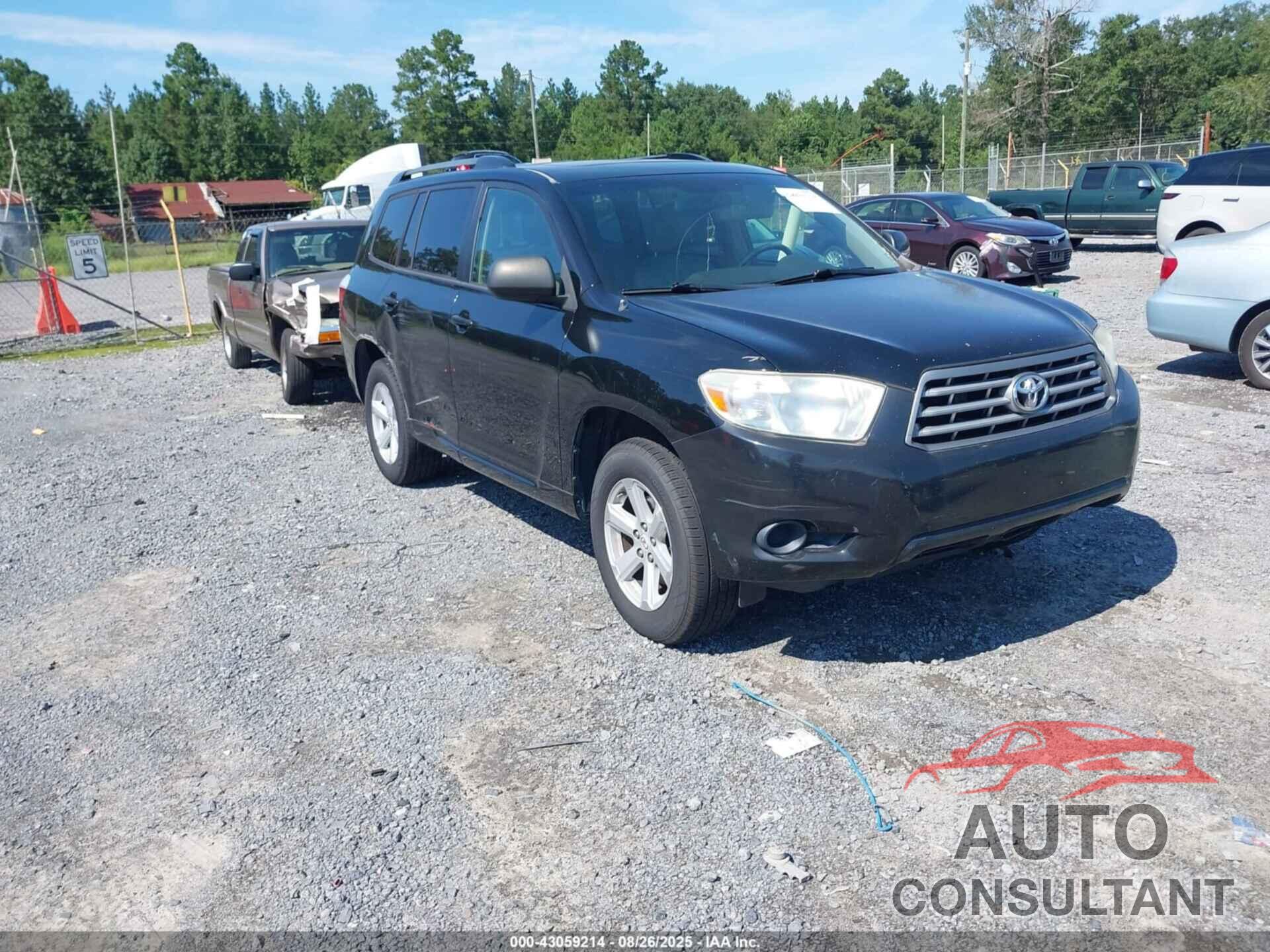 TOYOTA HIGHLANDER 2010 - 5TDZK3EH6AS003789