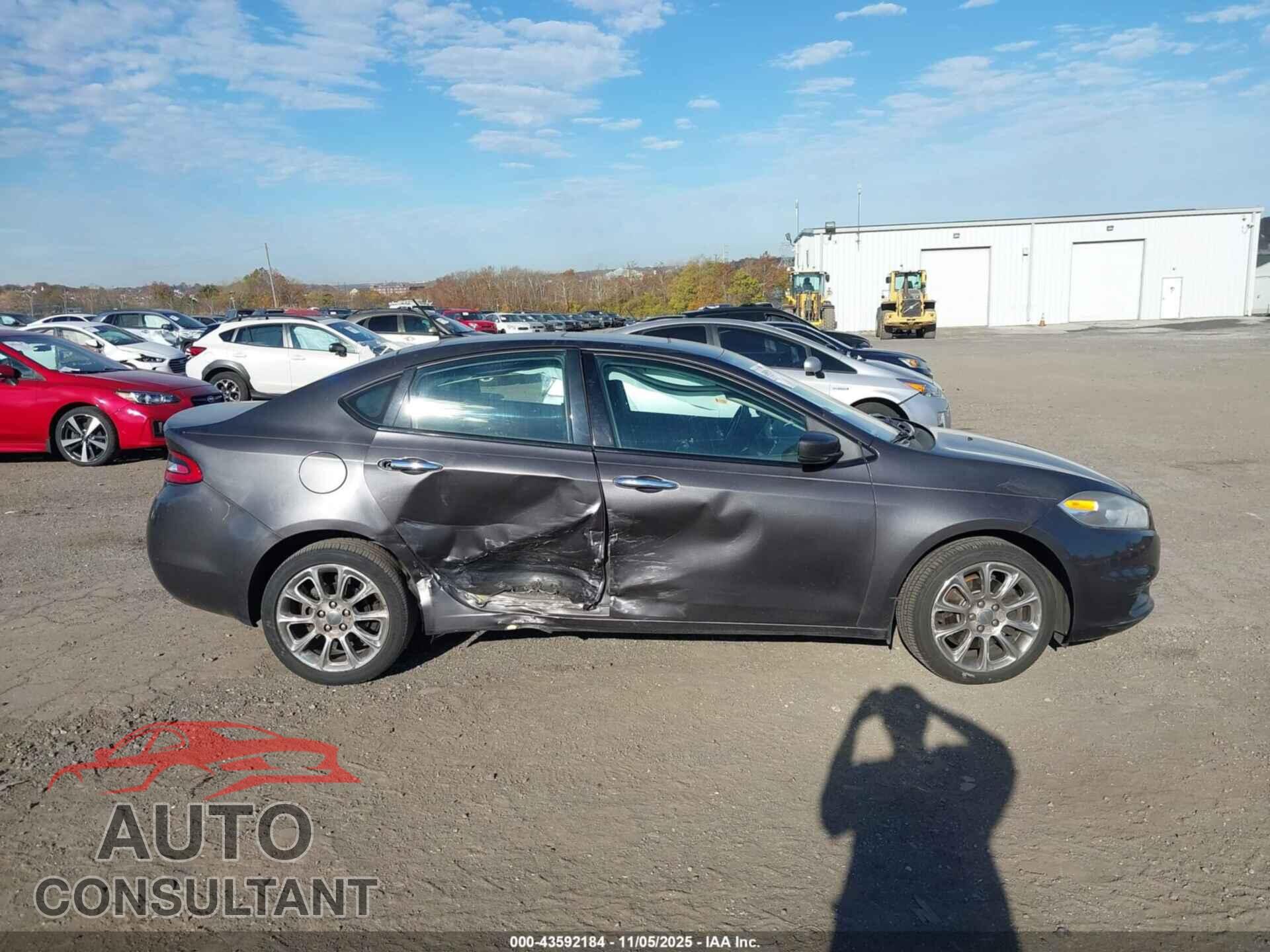 DODGE DART 2014 - 1C3CDFCB3ED861114