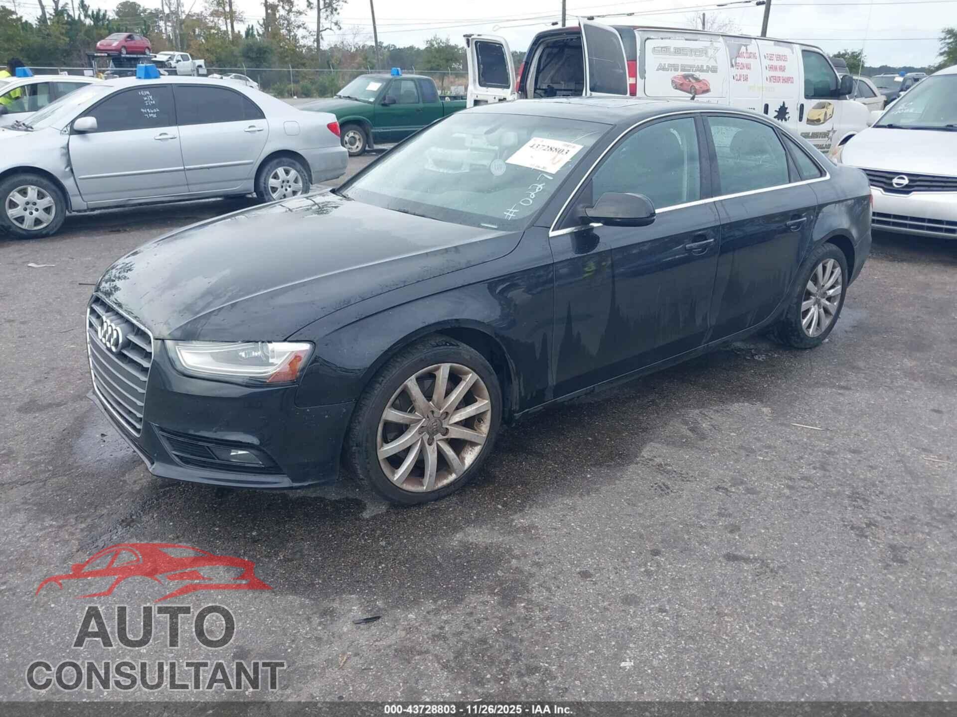 AUDI A4 2013 - WAUKFAFL7DN022744