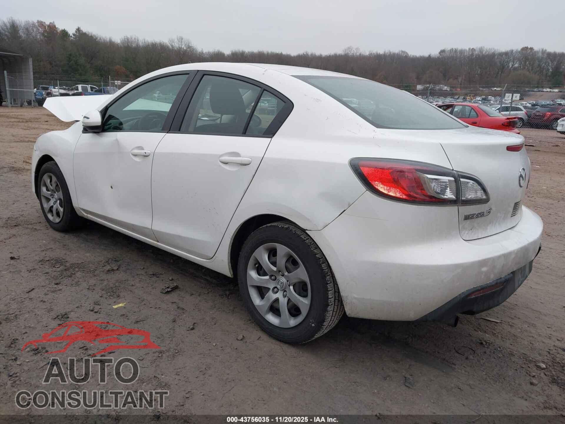 MAZDA MAZDA3 2011 - JM1BL1UF4B1902748