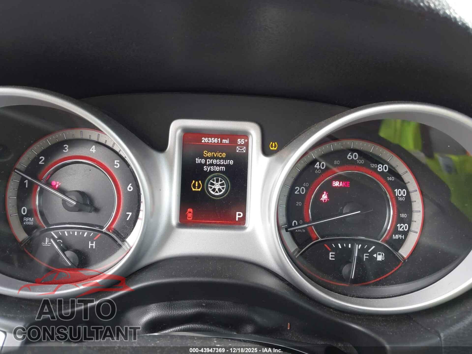 DODGE JOURNEY 2015 - 3C4PDCBG2FT664228