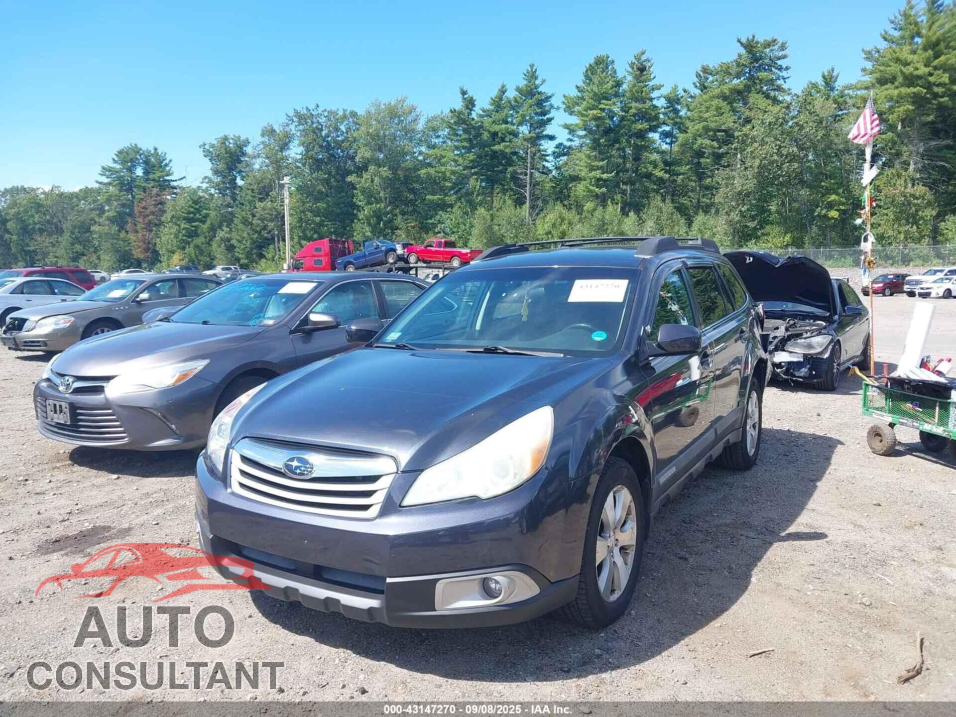 SUBARU OUTBACK 2010 - 4S4BRBCC6A3356142