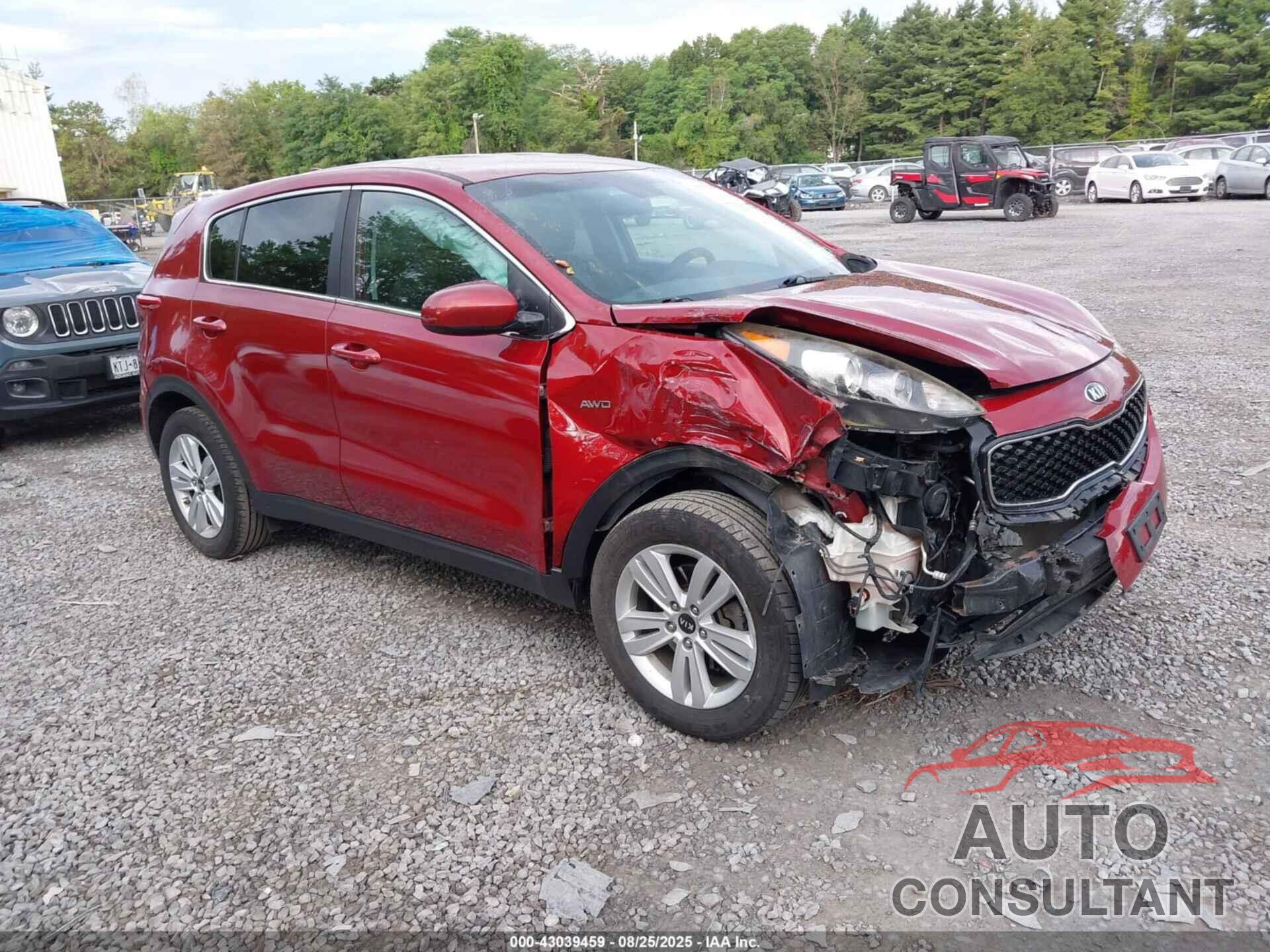 KIA SPORTAGE 2018 - KNDPMCAC7J7393307