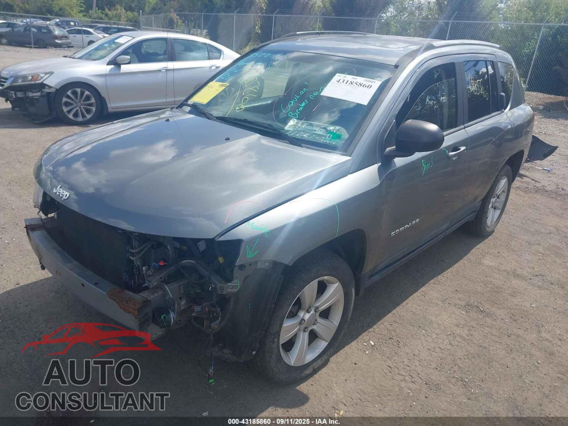 JEEP COMPASS 2011 - 1J4NF1FB4BD278084