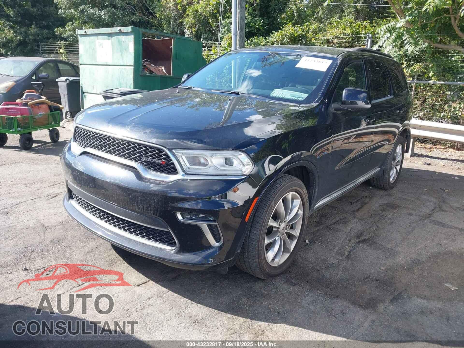 DODGE DURANGO 2021 - 1C4RDJAG3MC764734