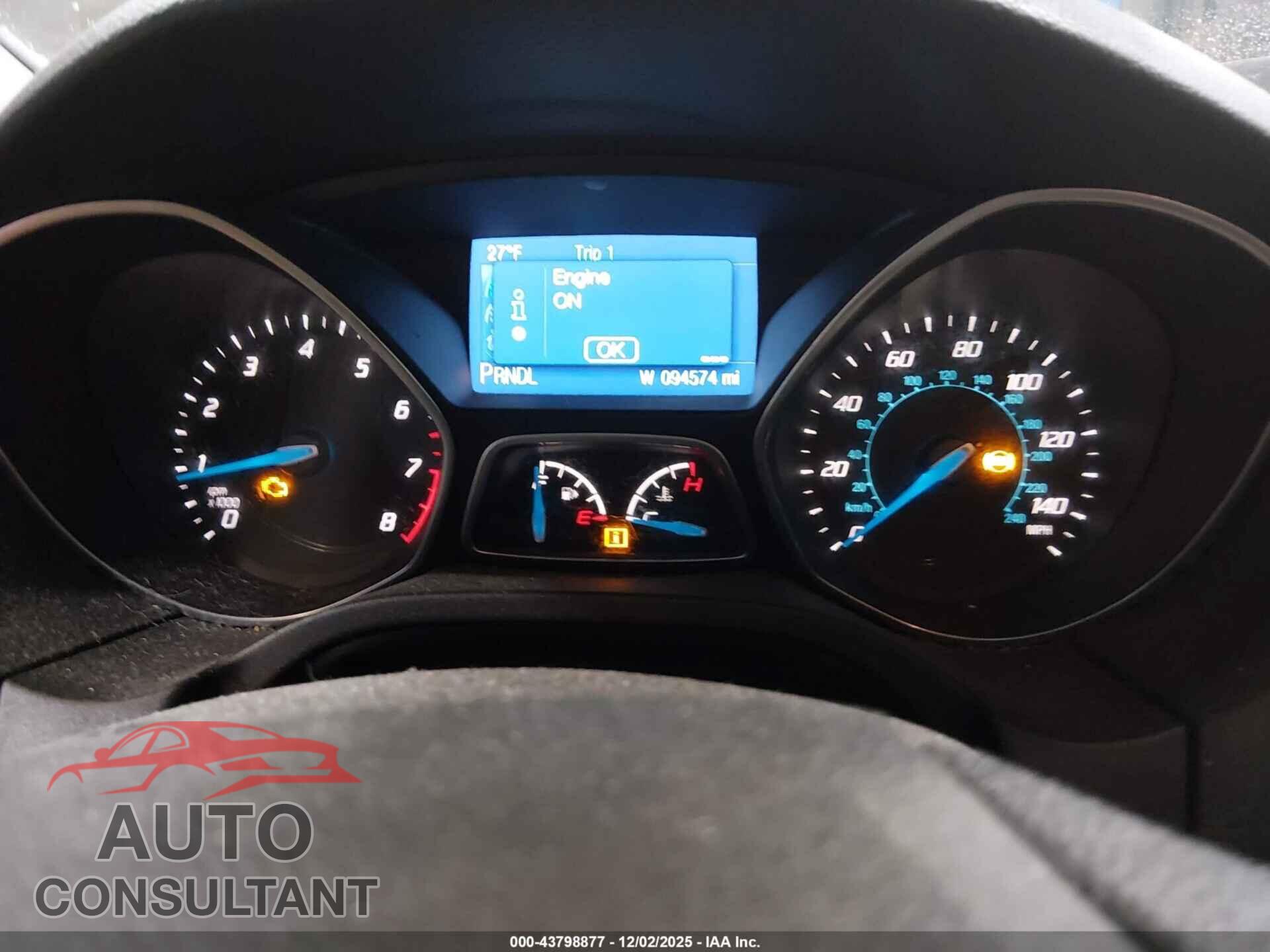 FORD FOCUS 2014 - 1FADP3F26EL356584