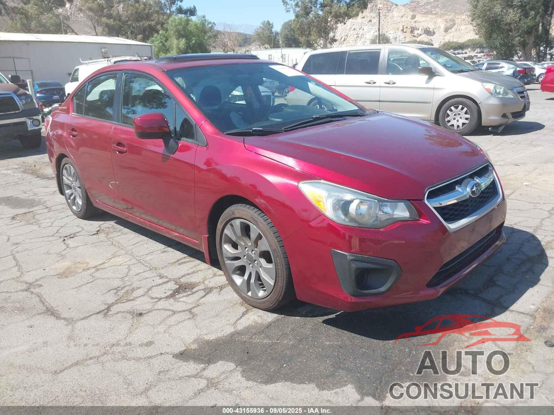 SUBARU IMPREZA 2012 - JF1GJAD65CH007750