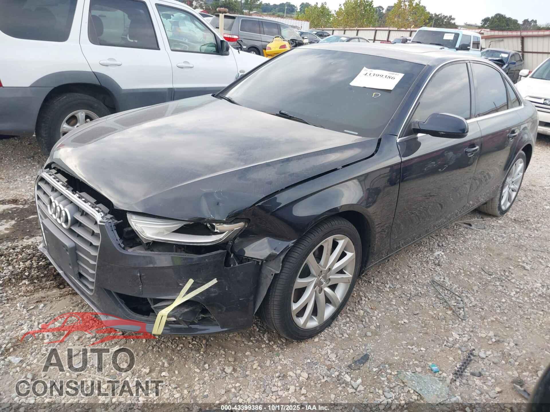 AUDI A4 2013 - WAUEFAFL6DA117686