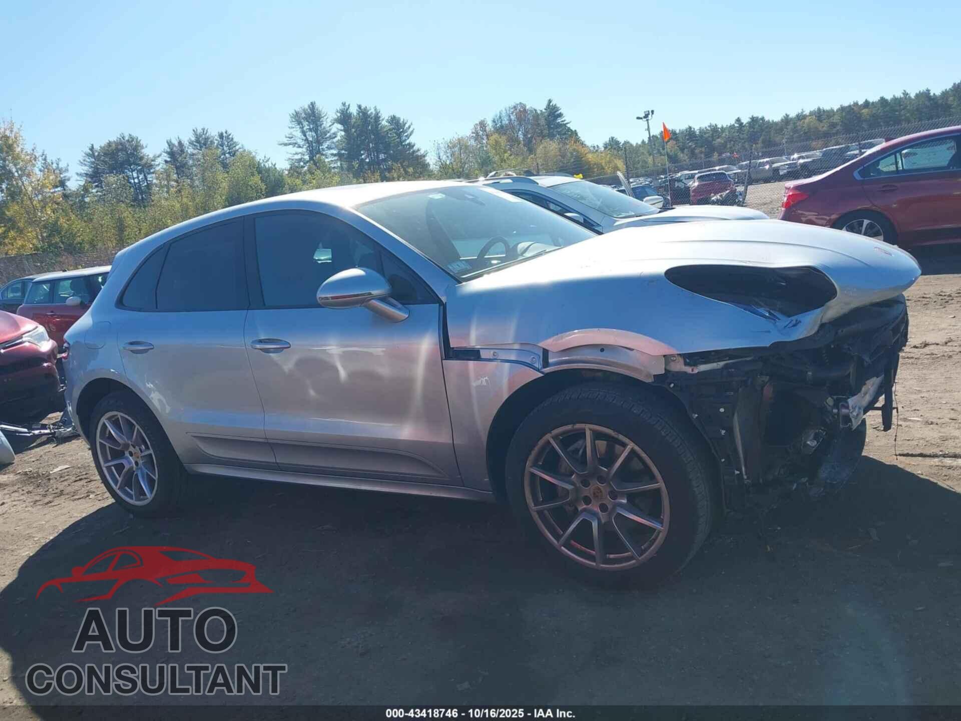 PORSCHE MACAN 2016 - WP1AB2A57GLB40624
