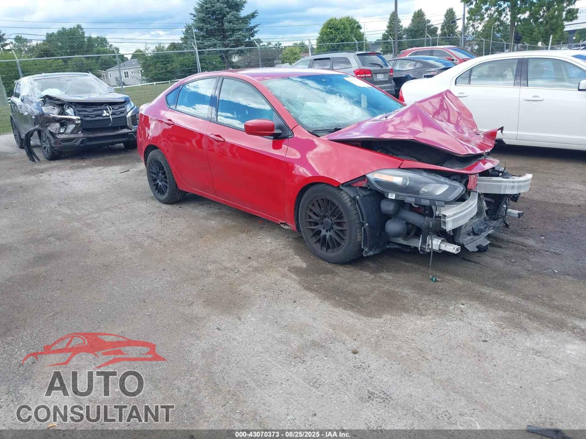 DODGE DART 2013 - 1C3CDFBA9DD308183