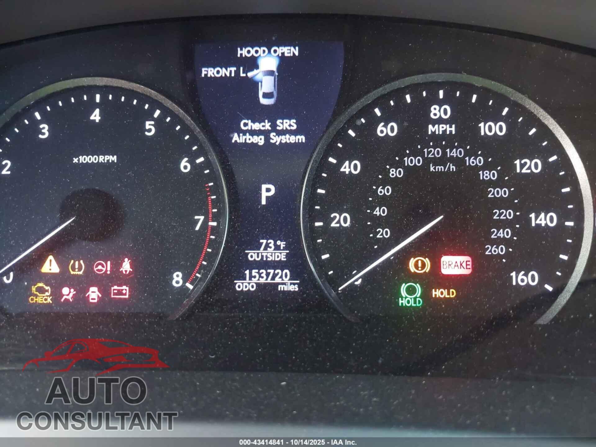 LEXUS LS 460 2014 - JTHBL5EF4E5132424