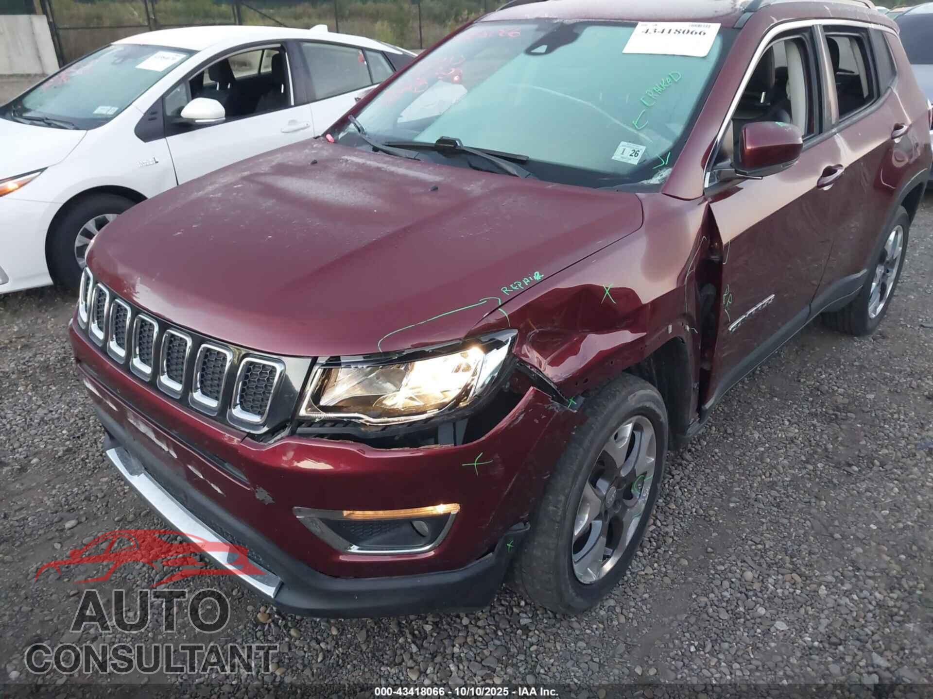 JEEP COMPASS 2021 - 3C4NJDCB8MT512251