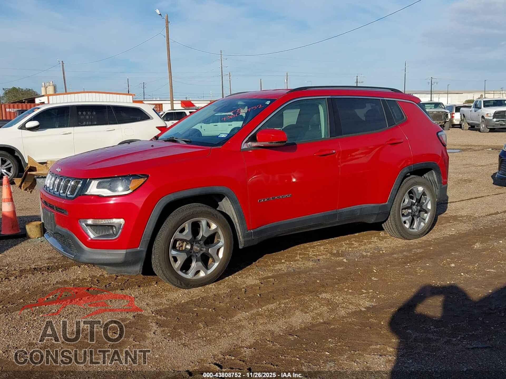 JEEP COMPASS 2018 - 3C4NJCCB4JT406904