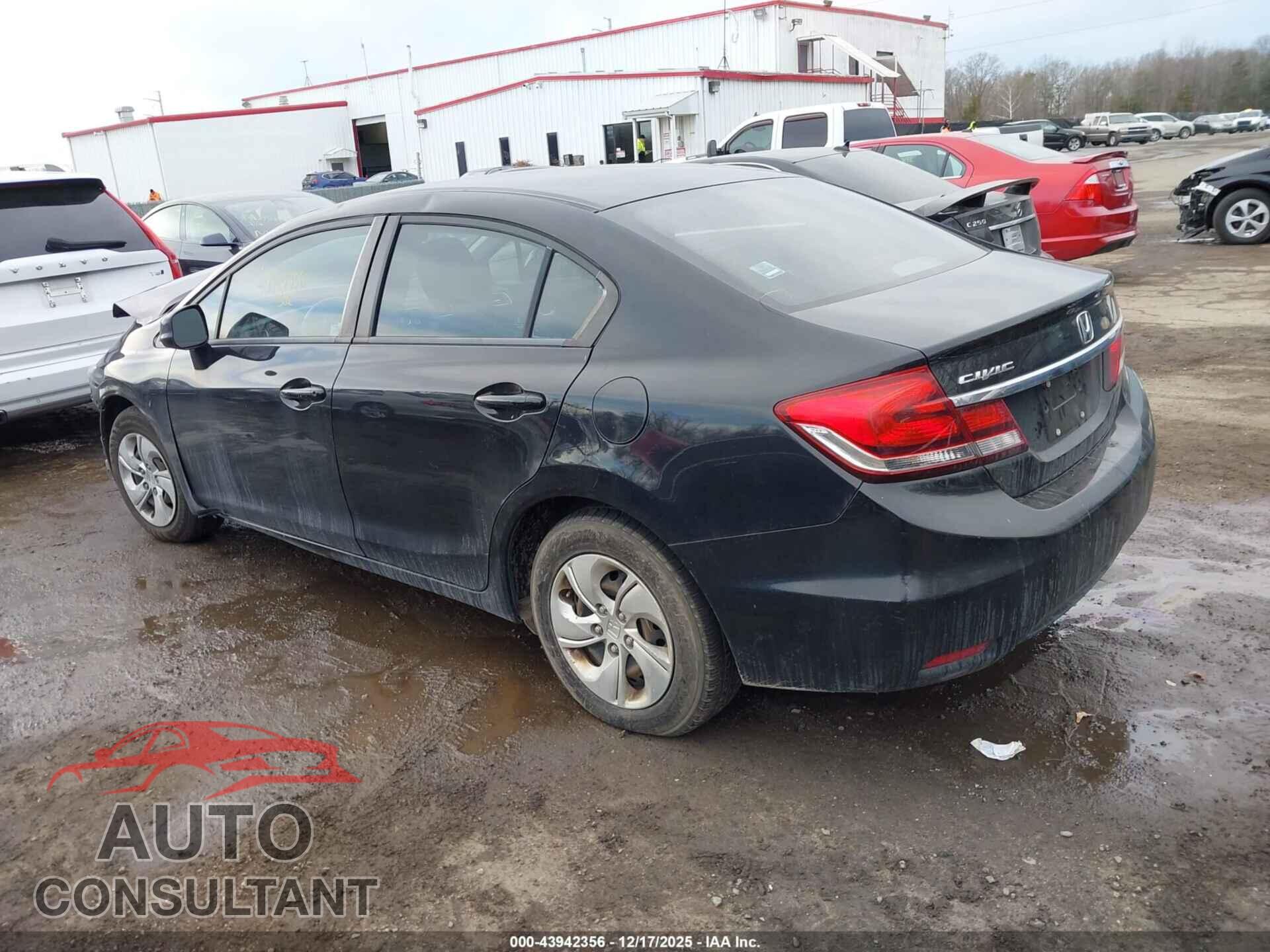 HONDA CIVIC 2013 - 19XFB2F50DE290577