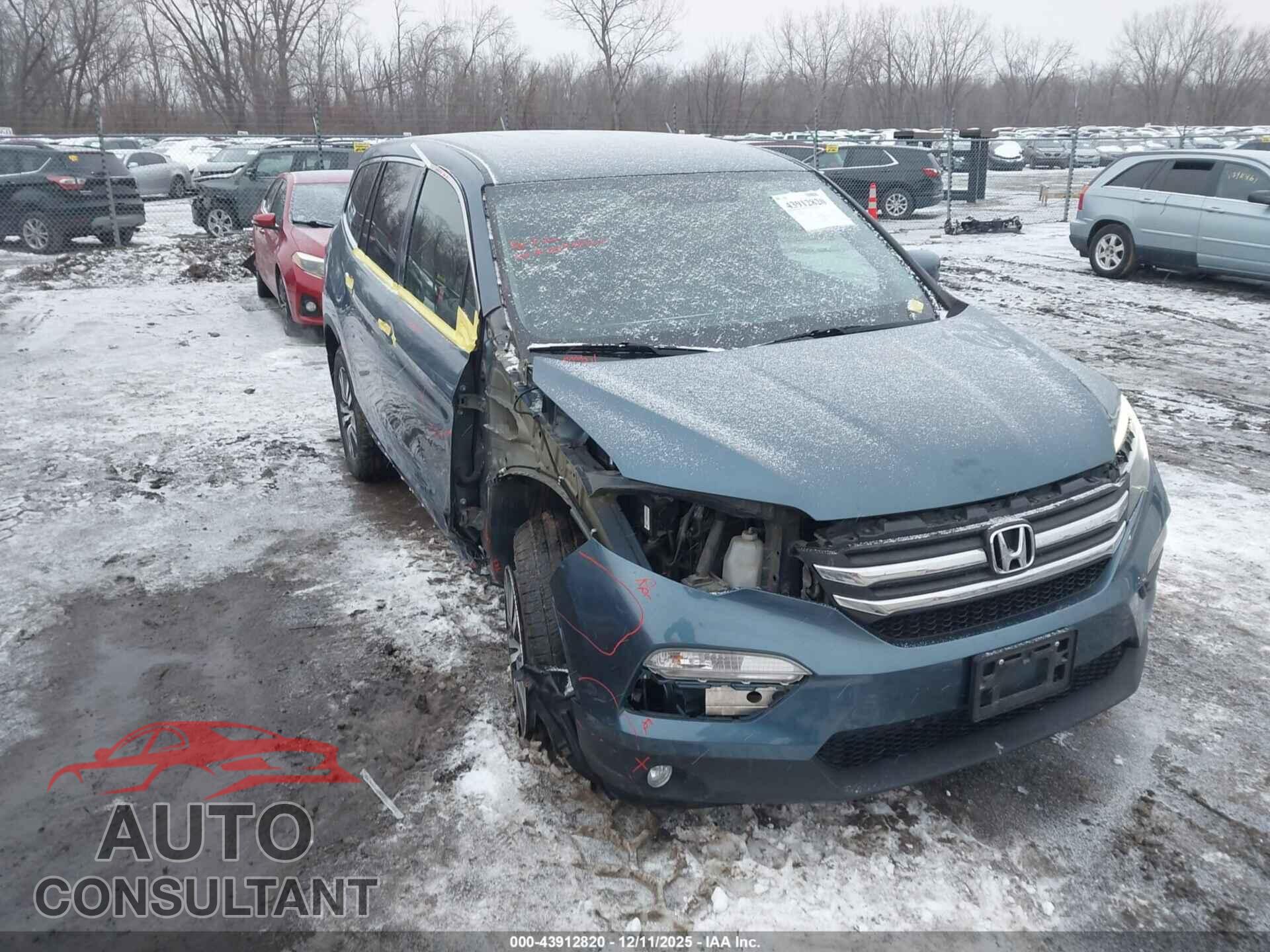 HONDA PILOT 2018 - 5FNYF6H32JB024760