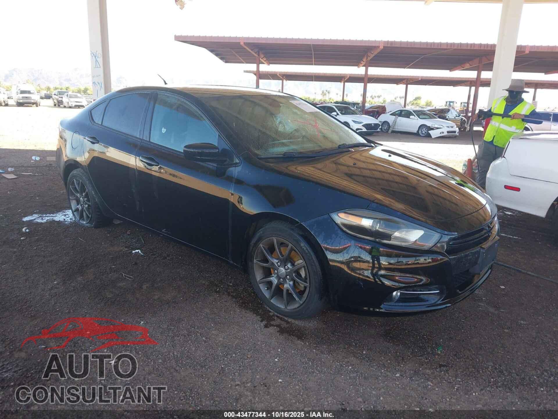 DODGE DART 2015 - 1C3CDFBB8FD302533