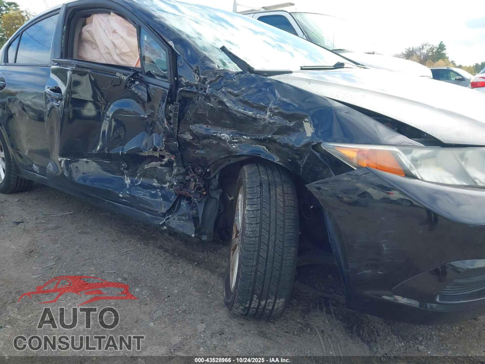 HONDA CIVIC 2012 - 2HGFB2F91CH512776