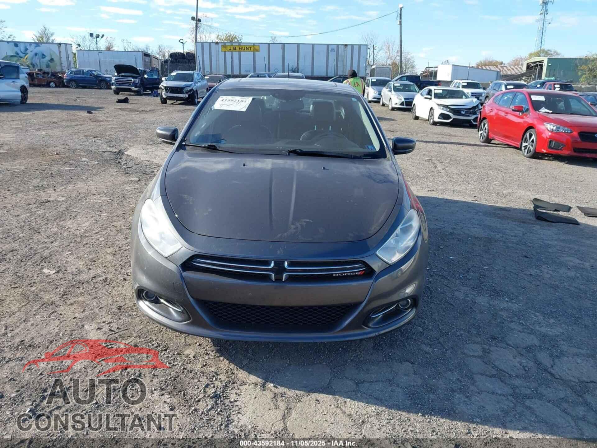 DODGE DART 2014 - 1C3CDFCB3ED861114