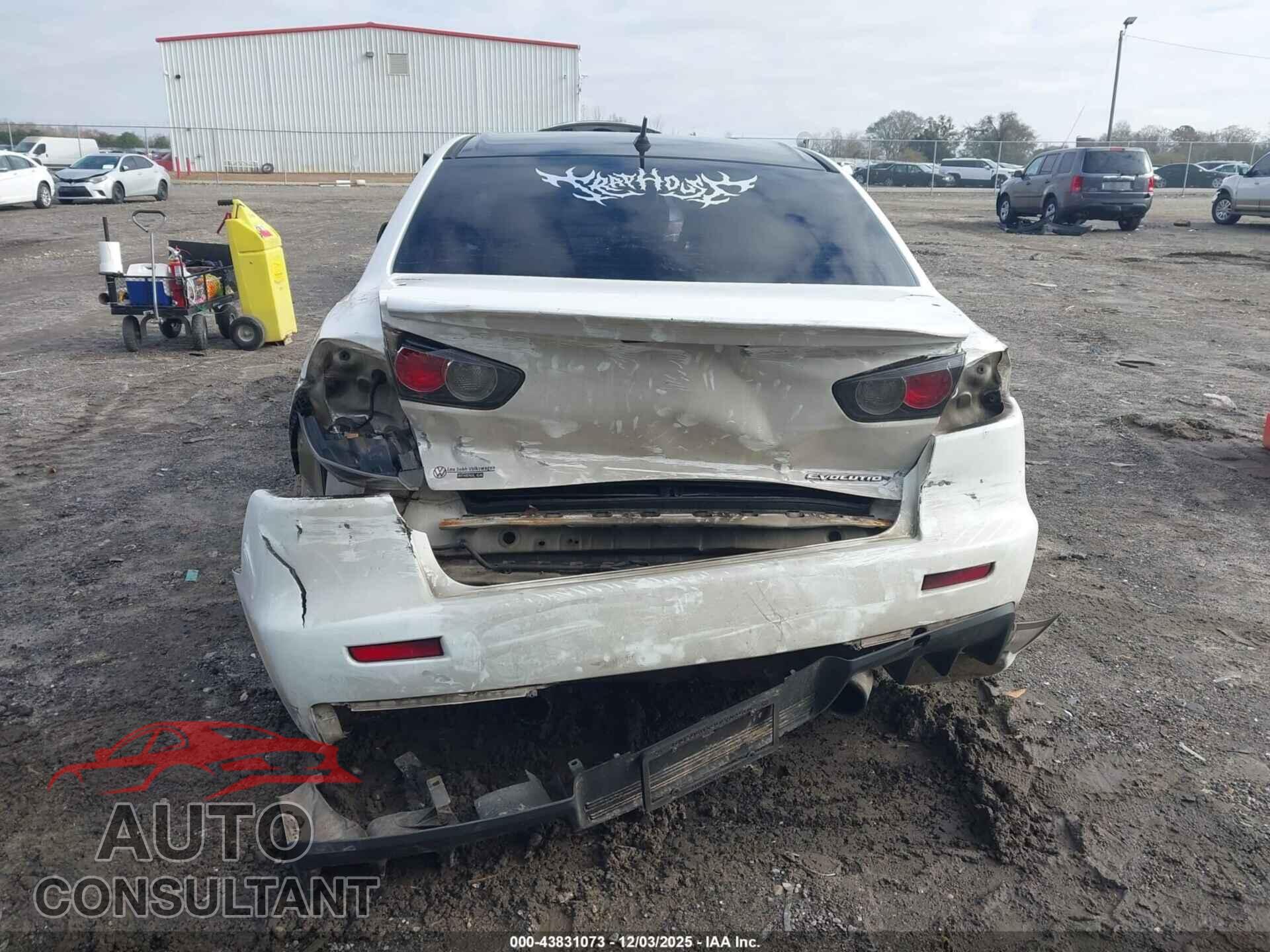MITSUBISHI LANCER EVOLUTION 2011 - JA32W8FV7BU029000